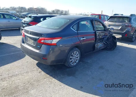 2014 Nissan Sentra Sv z USA, uszkodzony, nr VIN 3N1AB7AP7EY312075